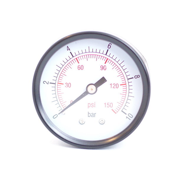 Manometer Druckanzeige für Hauswasserwerk Druckkessel Gartenpumpe, 1/4 Zoll 50mm