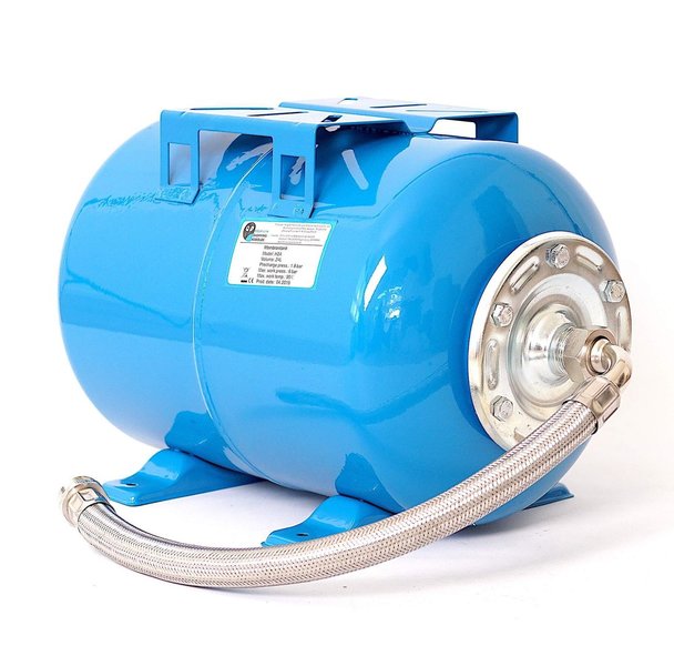24 l Druckkessel Druckbehälter Pumpe Membrankessel Hauswasserwerk Neu 